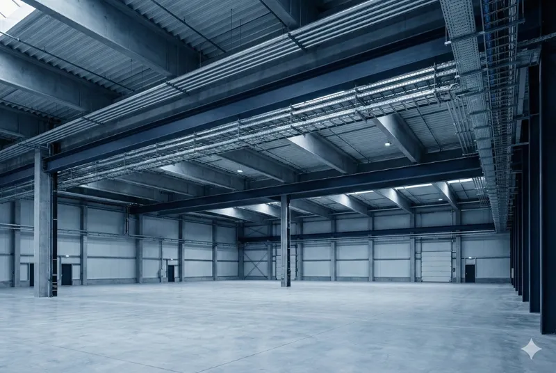 工場・倉庫の梁